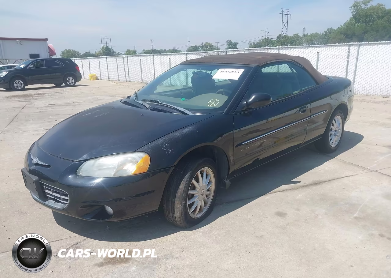 2001 Chrysler Sebring Lxi VIN:1C3EL55U61N631043 - 2