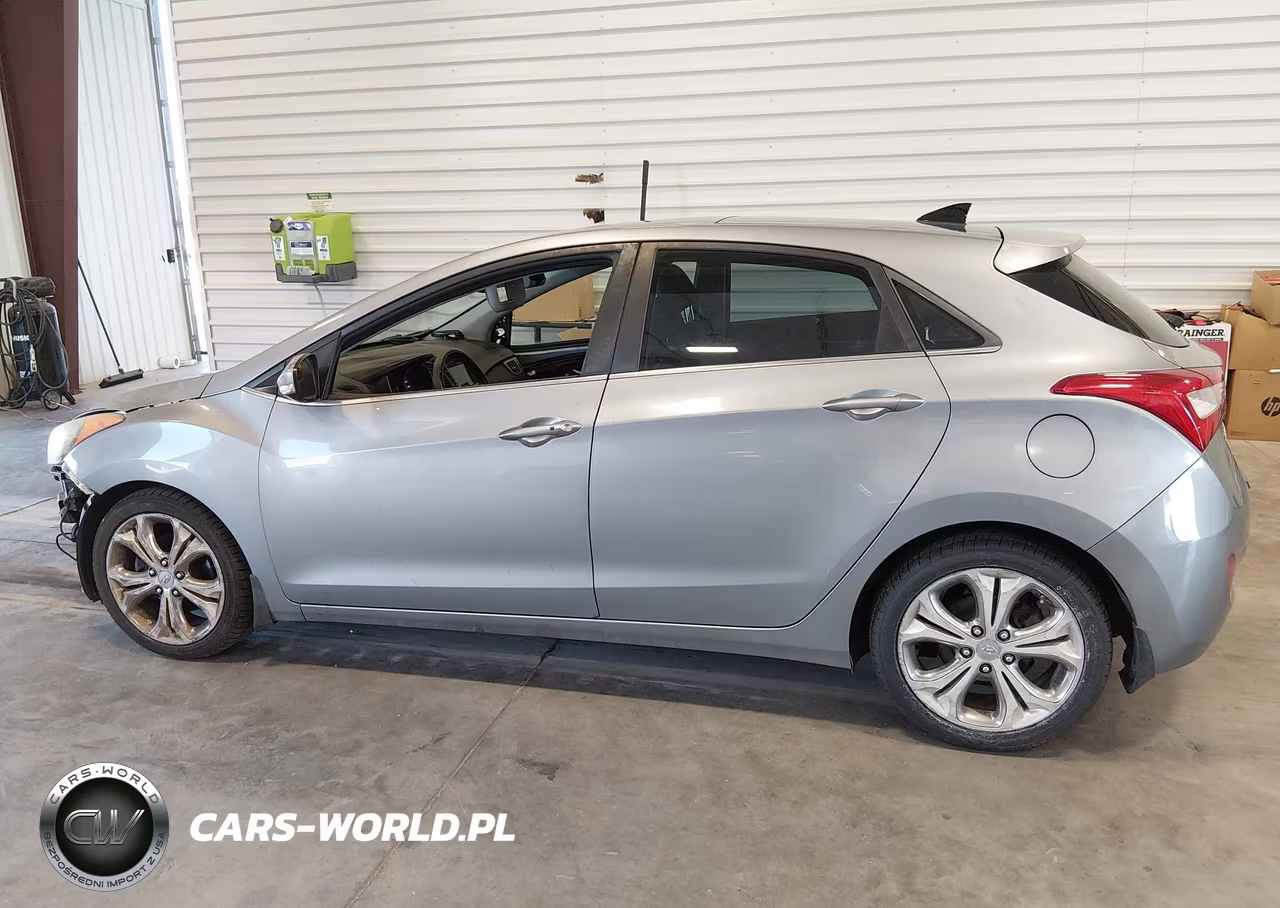 2014 Hyundai Elantra Gt Base W-Blue VIN:KMHD35LH1EU189650 - 15