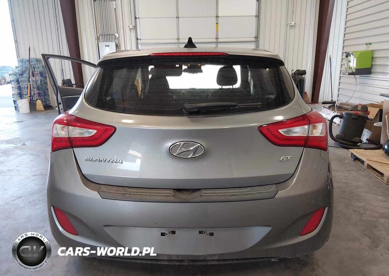 2014 Hyundai Elantra Gt Base W-Blue VIN:KMHD35LH1EU189650 - 17