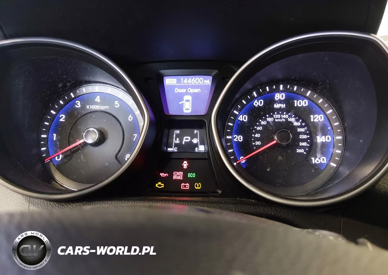 2014 Hyundai Elantra Gt Base W-Blue VIN:KMHD35LH1EU189650 - 7