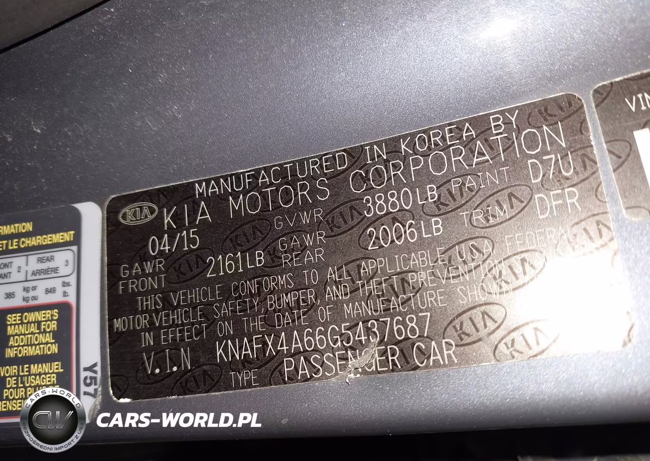 2016 Kia Forte Lx VIN:KNAFX4A66G5437687 - 9