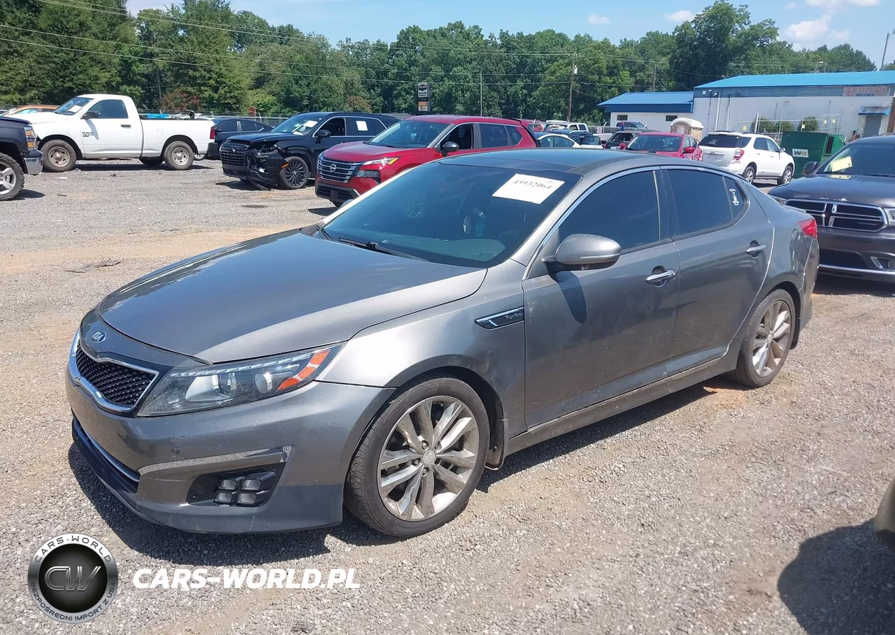 2015 Kia Optima Sxl Turbo VIN:5XXGR4A67FG368648 - 2