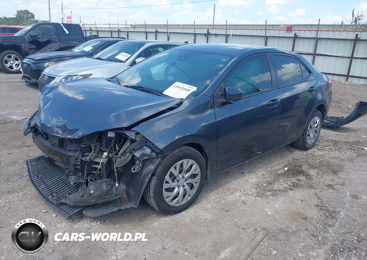 2019 TOYOTA COROLLA L VIN:5YFBURHE4KP944300 - 2