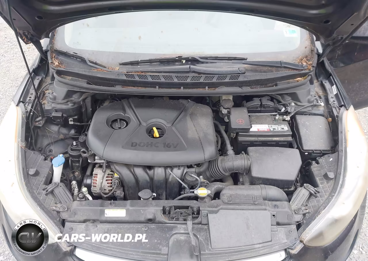 2013 Hyundai Elantra Gls VIN:5NPDH4AE3DH152150 - 10
