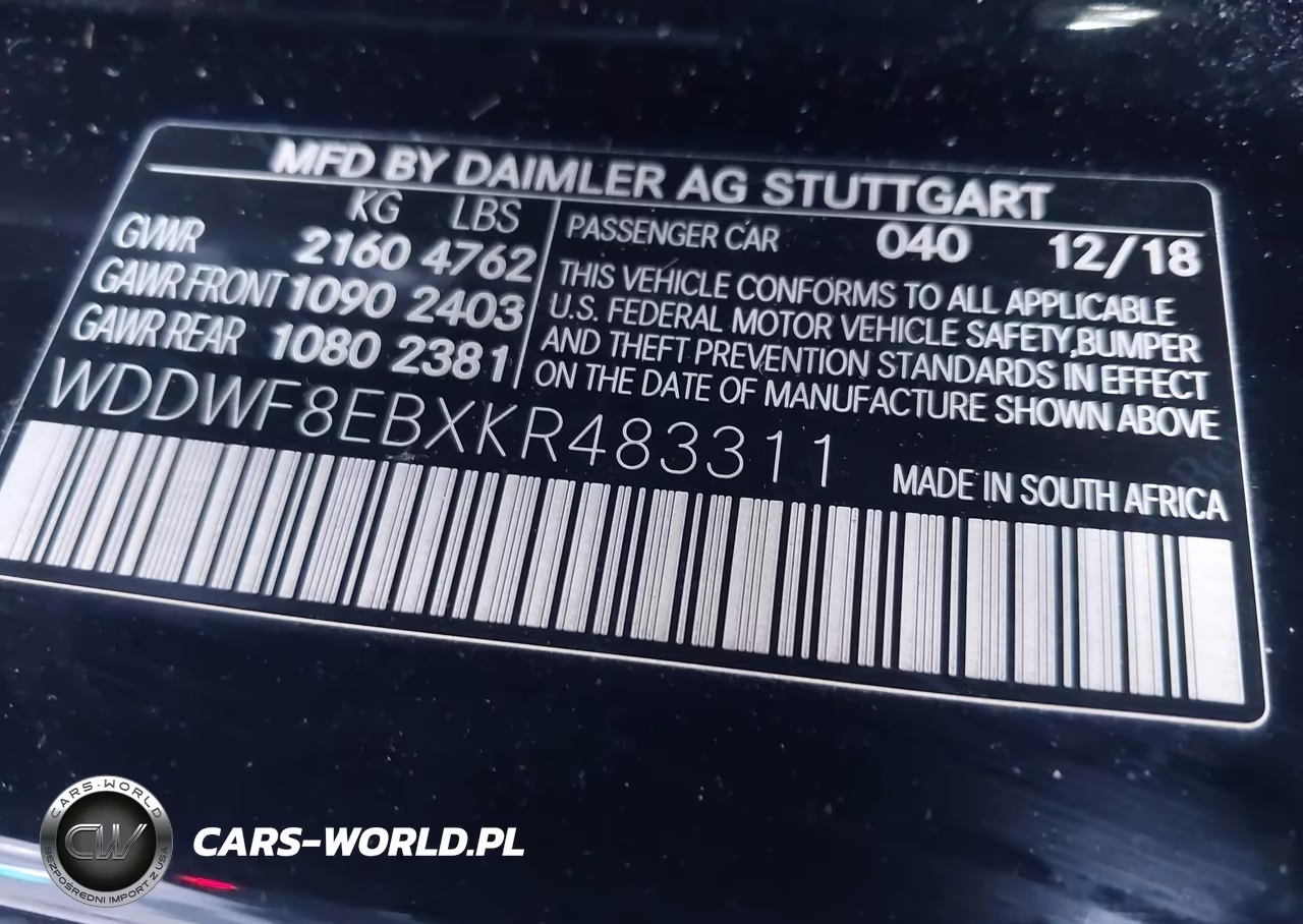 2019 Mercedes-Benz C 300 4Matic VIN:WDDWF8EBXKR483311 - 9