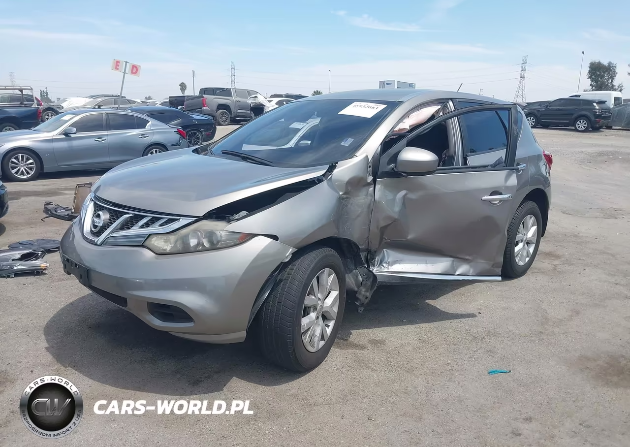 2011 Nissan Murano S VIN:JN8AZ1MU8BW050369 - 2