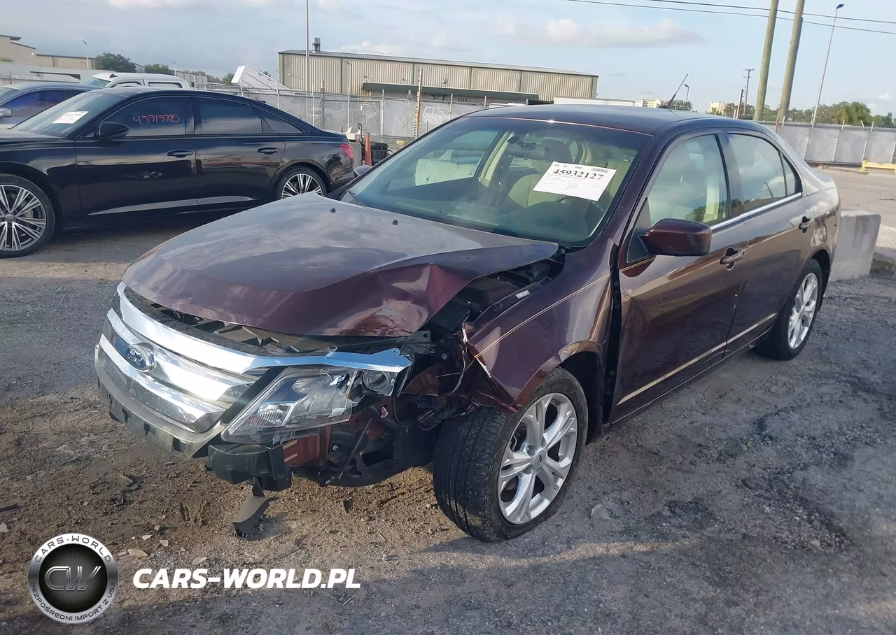 2012 Ford Fusion Se VIN:3FAHP0HA8CR167647 - 2