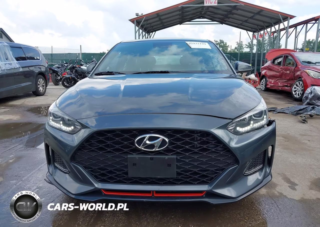 2020 Hyundai Veloster Turbo VIN:KMHTH6AB9LU021270 - 12