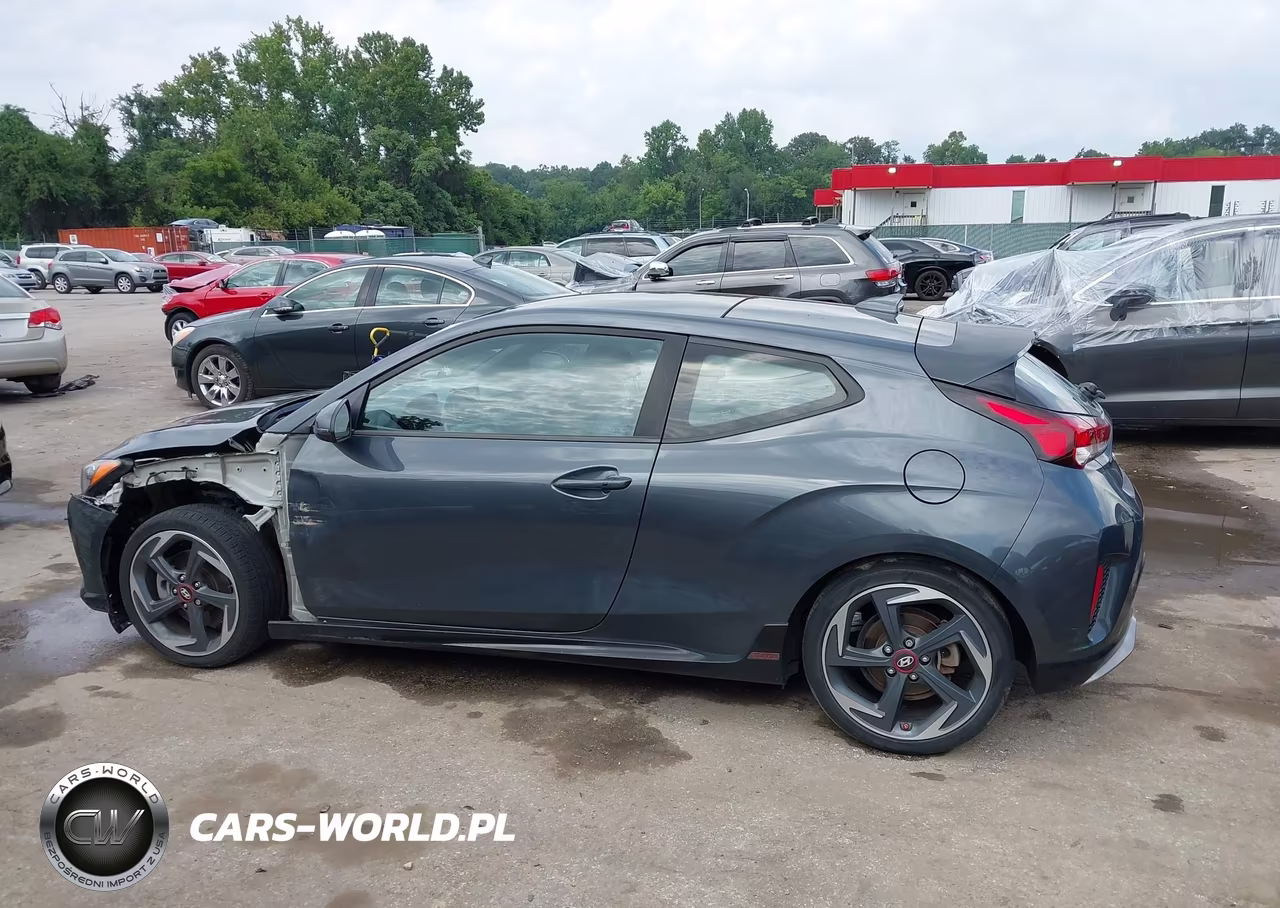 2020 Hyundai Veloster Turbo VIN:KMHTH6AB9LU021270 - 14