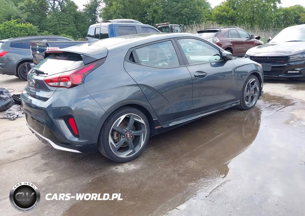 2020 Hyundai Veloster Turbo VIN:KMHTH6AB9LU021270 - 4