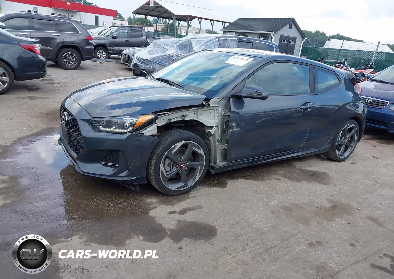 2020 Hyundai Veloster Turbo VIN:KMHTH6AB9LU021270 - 6