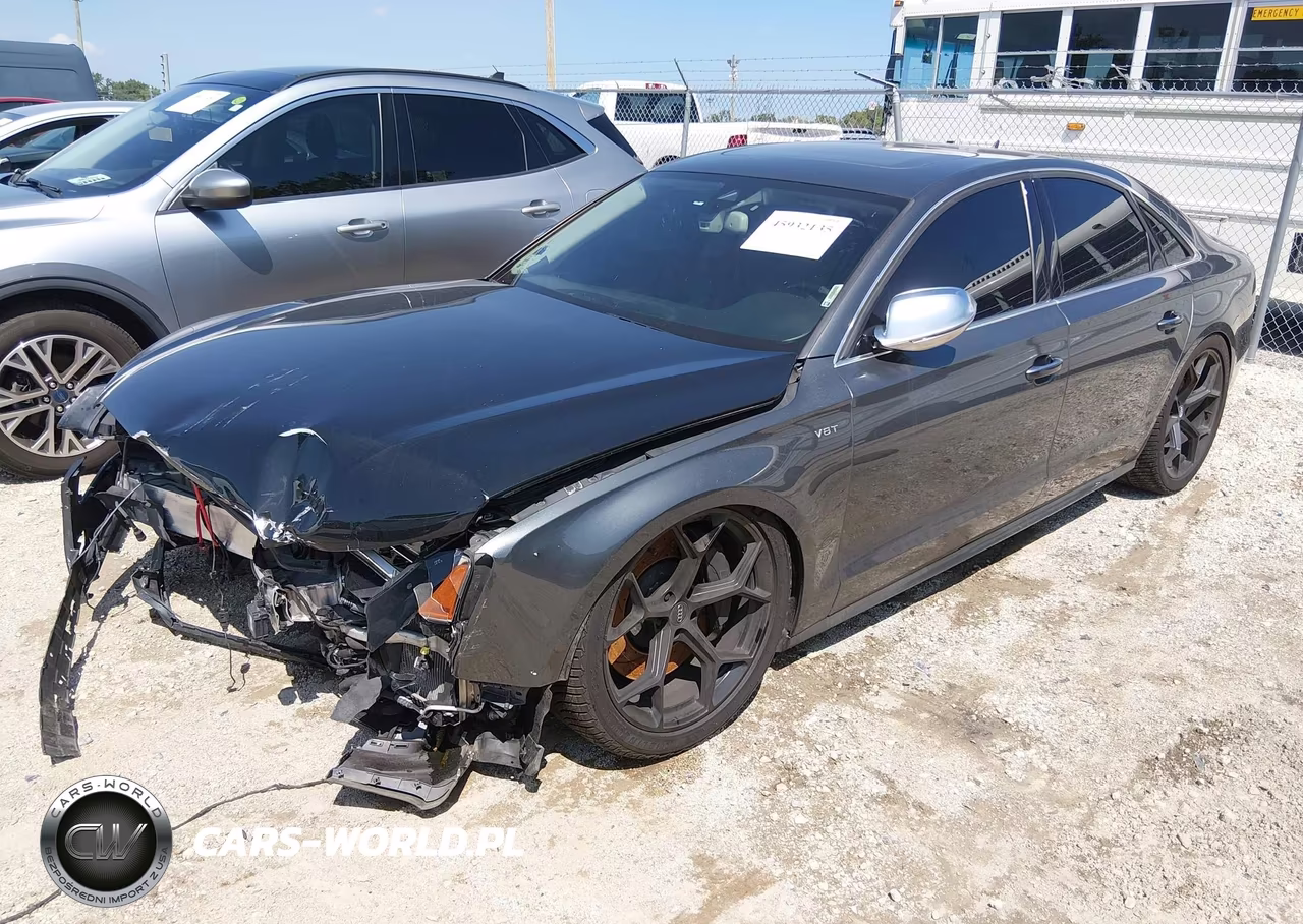 2013 Audi S8 4.0T VIN:WAUD2AFDXDN009029 - 2