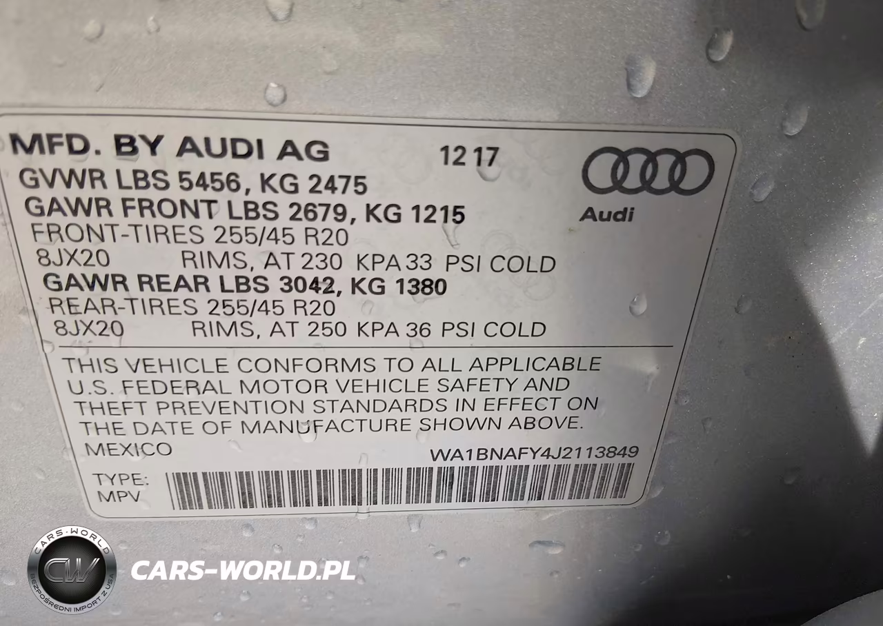 2018 Audi Q5 2.0T Premium-2.0T Tech Premium VIN:WA1BNAFY4J2113849 - 9