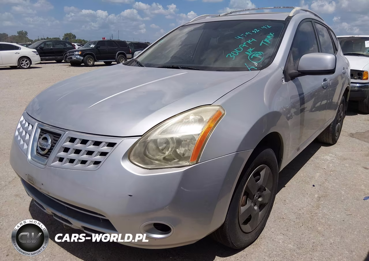 2008 Nissan Rogue Sl VIN:JN8AS58T88W300974 - 2