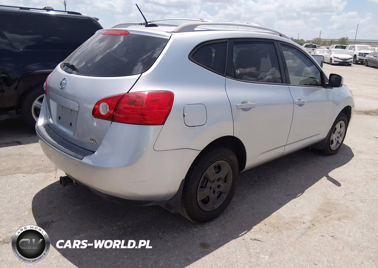 2008 Nissan Rogue Sl VIN:JN8AS58T88W300974 - 4
