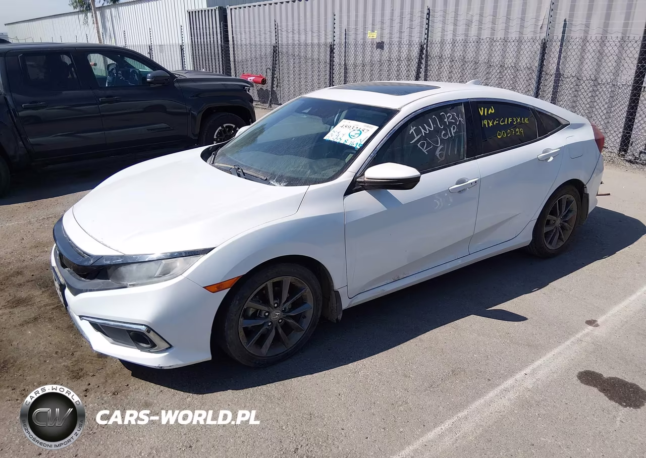 2020 Honda Civic Ex VIN:19XFC1F3XLE002729 - 2