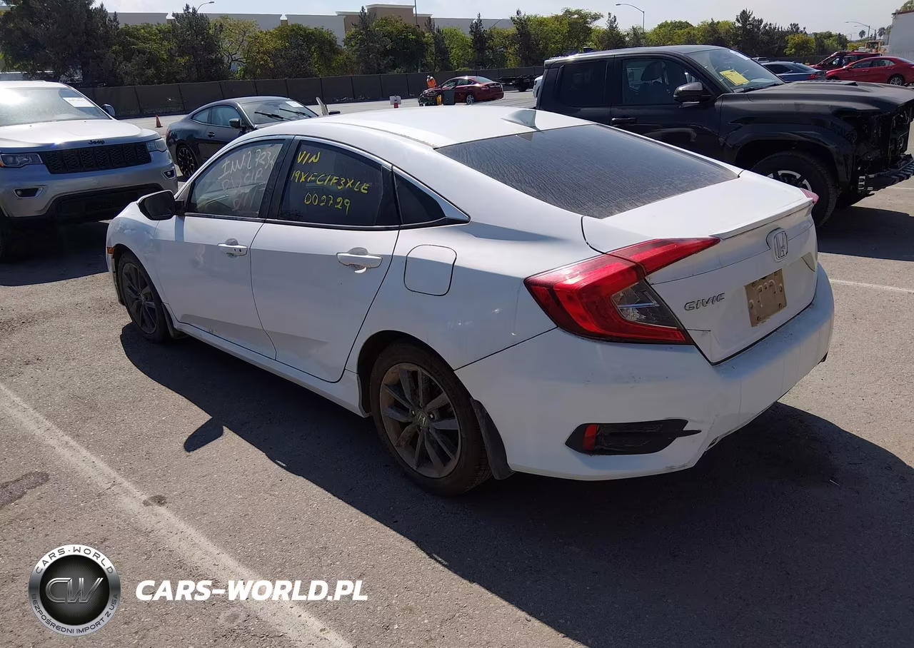 2020 Honda Civic Ex VIN:19XFC1F3XLE002729 - 3