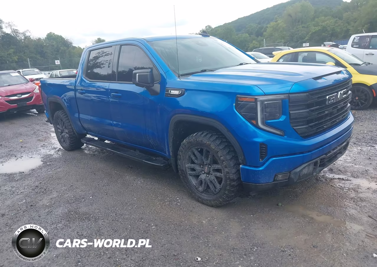 2022 GMC Sierra 1500 4Wd Short Box Elevation