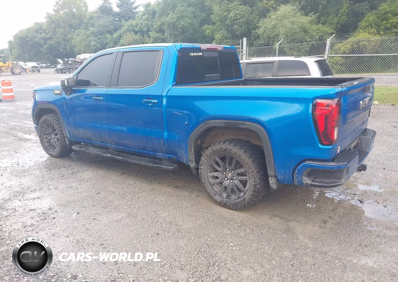 2022 GMC Sierra 1500 4Wd Short Box Elevation VIN:3GTUUCETXNG639287 - 3