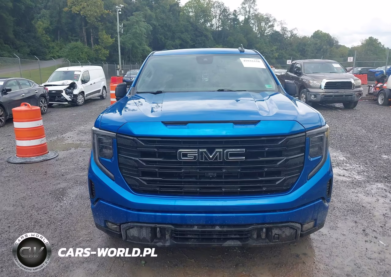 2022 GMC Sierra 1500 4Wd Short Box Elevation VIN:3GTUUCETXNG639287 - 6