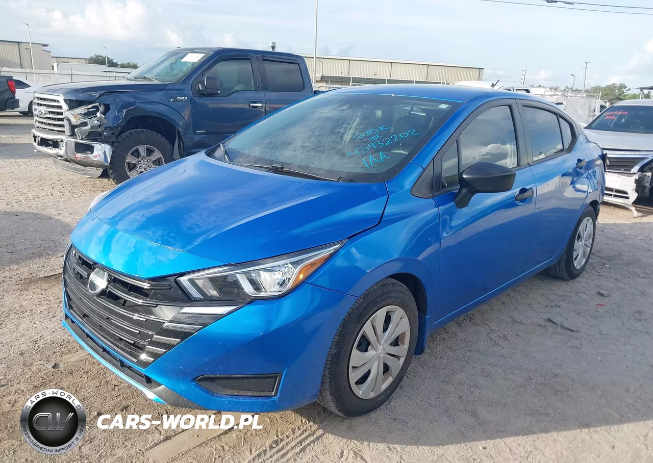 2023 Nissan Versa 1.6 S Xtronic Cvt VIN:3N1CN8DV1PL844423 - 2