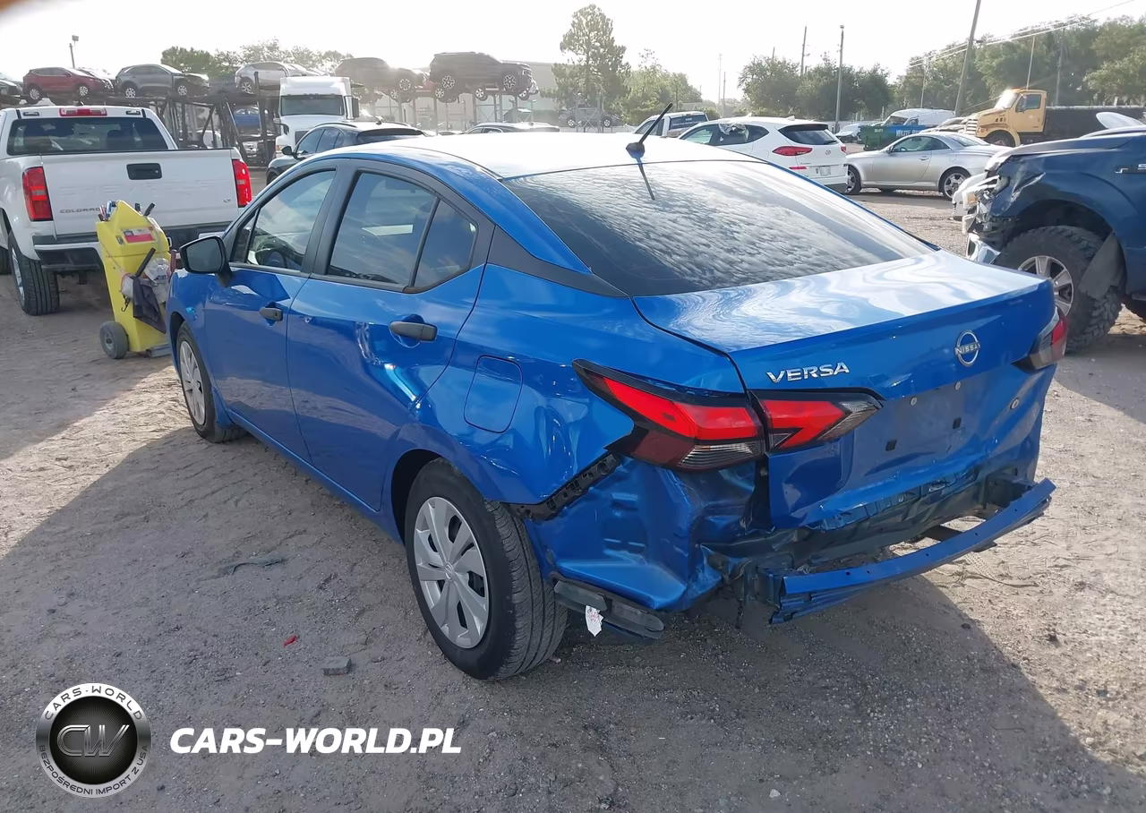 2023 Nissan Versa 1.6 S Xtronic Cvt VIN:3N1CN8DV1PL844423 - 3