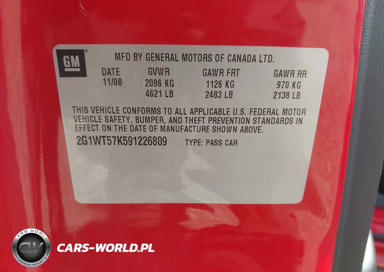 2009 Chevrolet Impala Lt VIN:2G1WT57K591226809 - 9