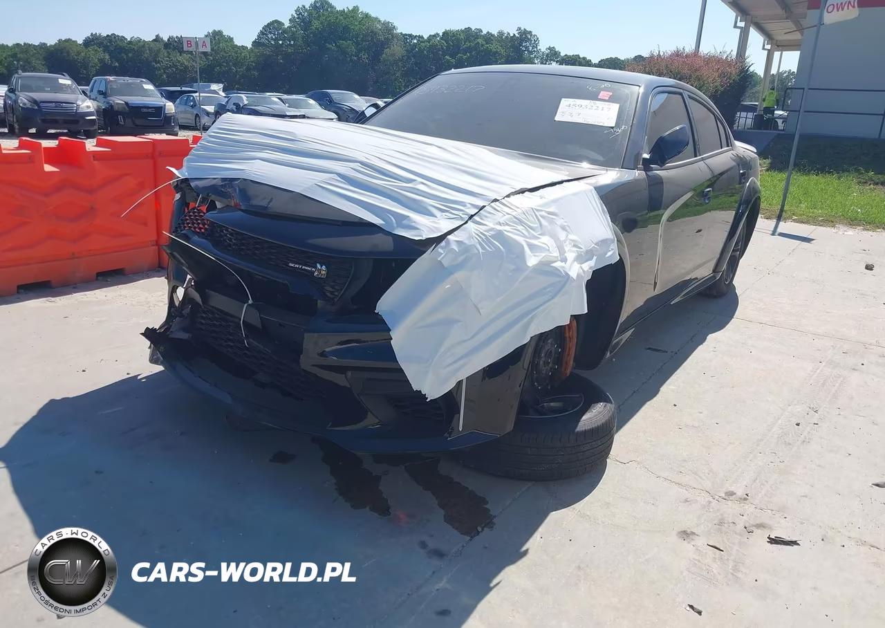 2021 Dodge Charger Scat Pack Widebody Rwd VIN:2C3CDXGJ1MH589705 - 2