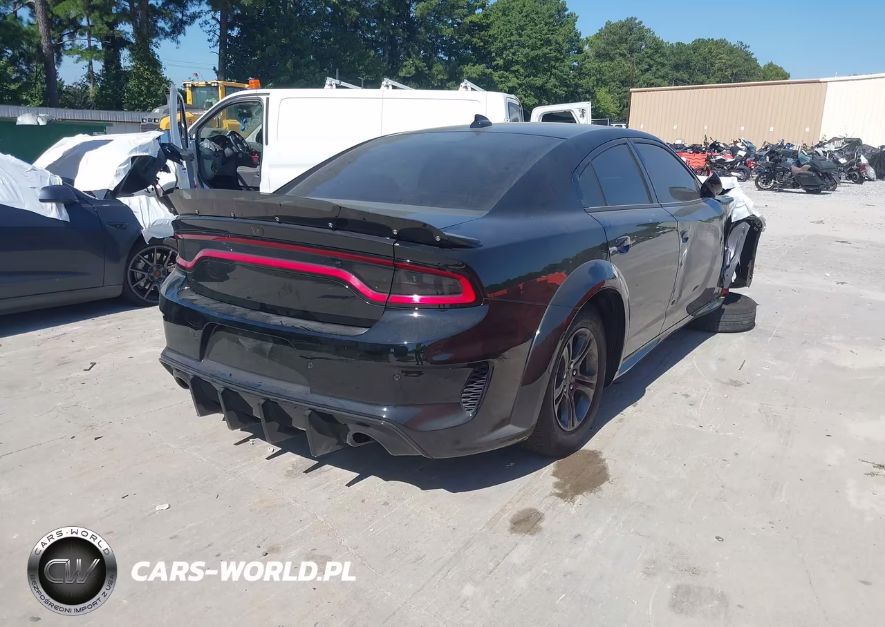 2021 Dodge Charger Scat Pack Widebody Rwd VIN:2C3CDXGJ1MH589705 - 4