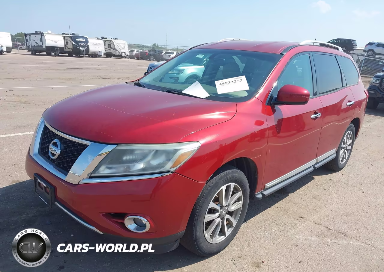 2014 Nissan Pathfinder Sl VIN:5N1AR2MM8EC621717 - 2