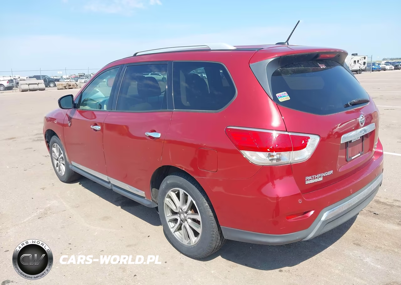 2014 Nissan Pathfinder Sl VIN:5N1AR2MM8EC621717 - 3