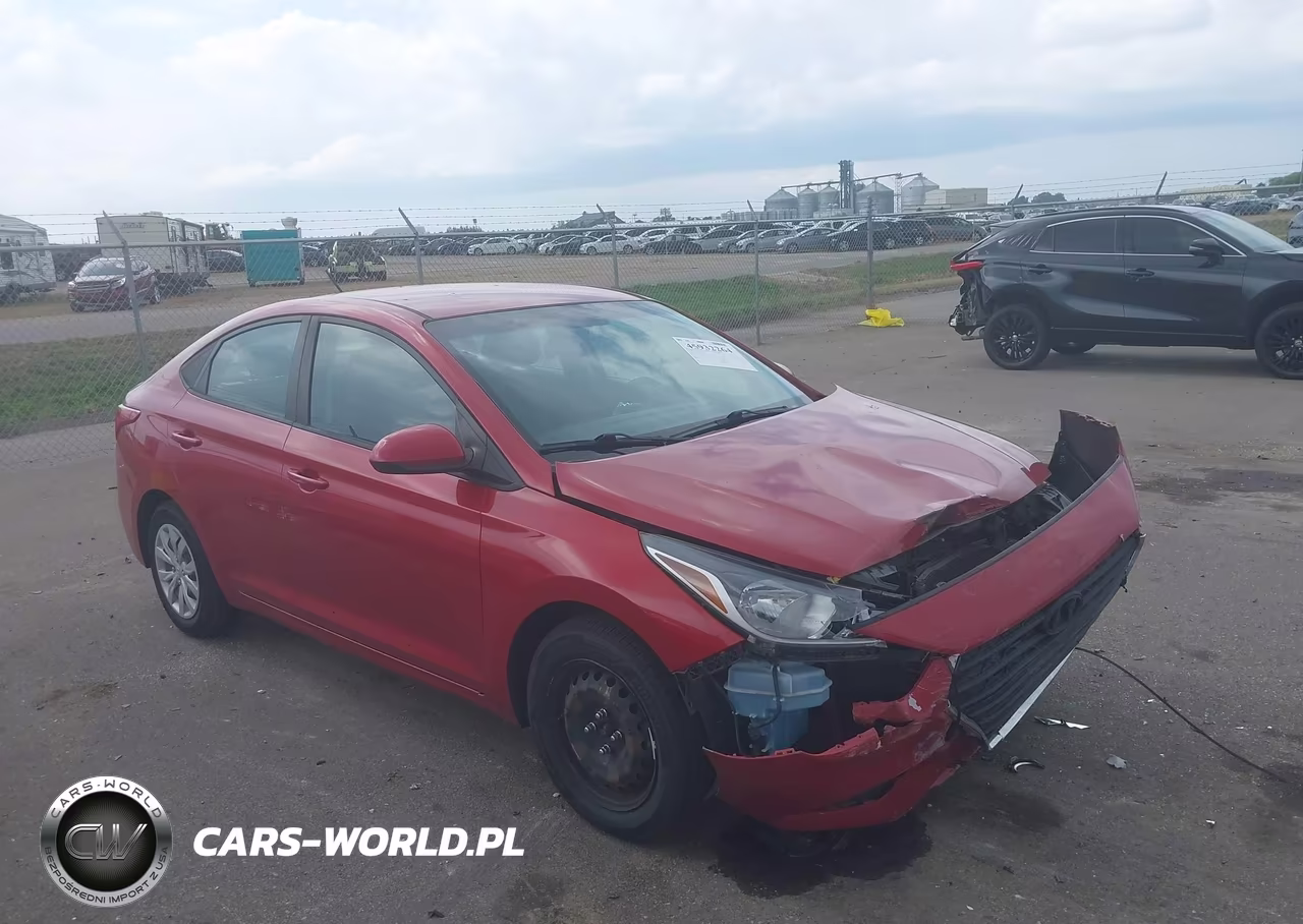 2020 Hyundai Accent Se VIN:3KPC24A67LE103882 - 1