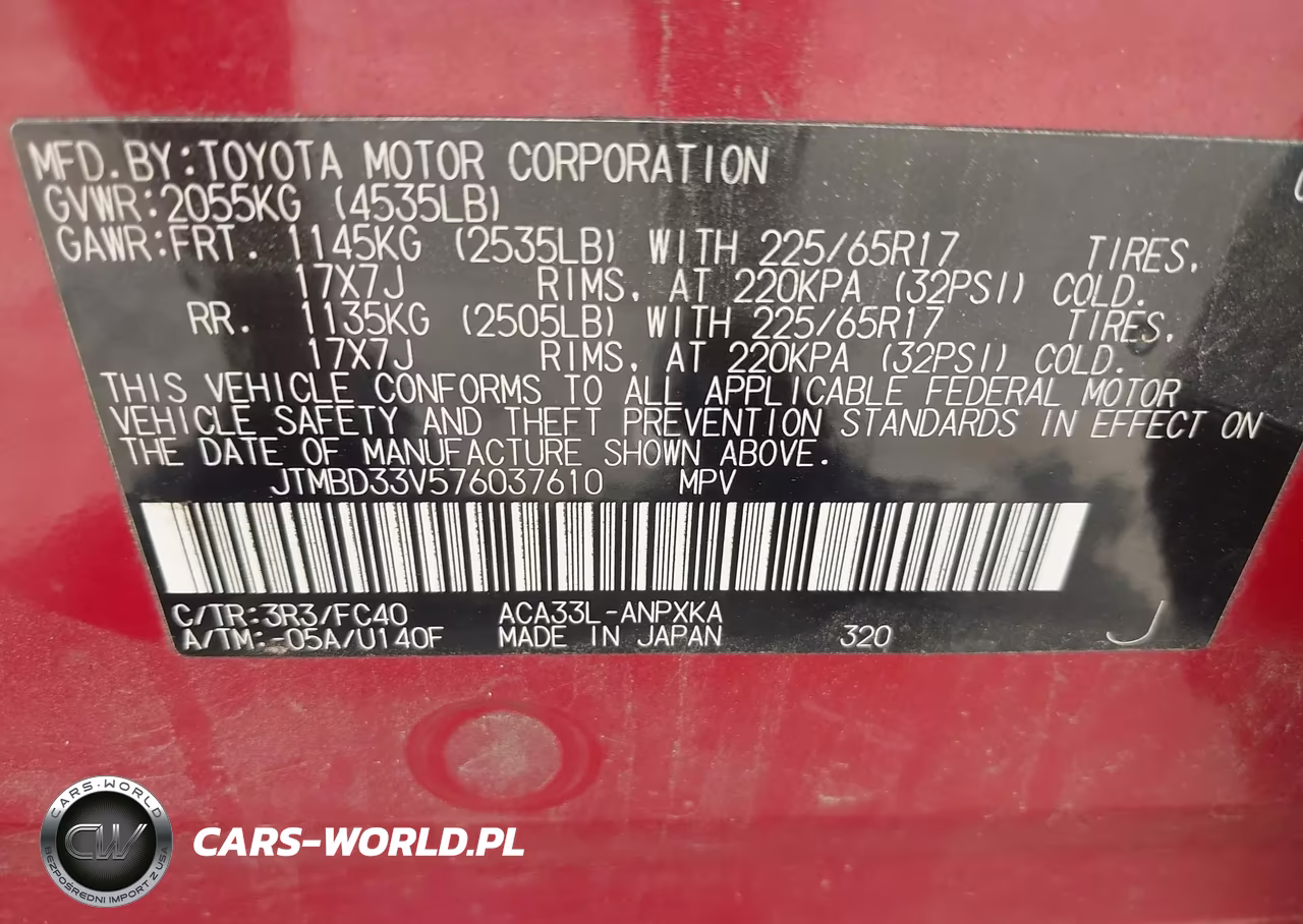 2007 Toyota Rav4 VIN:JTMBD33V576037610 - 9