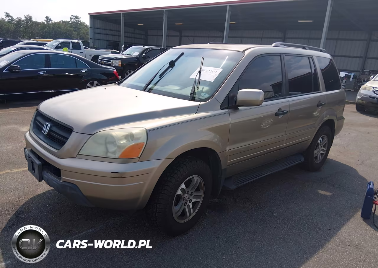 2005 Honda Pilot Ex-L VIN:2HKYF187X5H516840 - 2