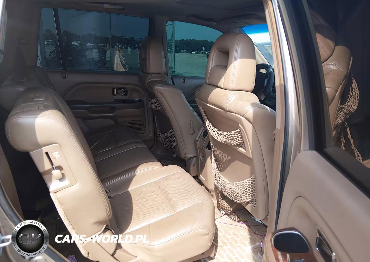 2005 Honda Pilot Ex-L VIN:2HKYF187X5H516840 - 8