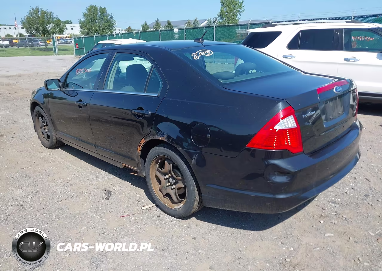 2010 Ford Fusion Se VIN:3FAHP0HA1AR420188 - 3
