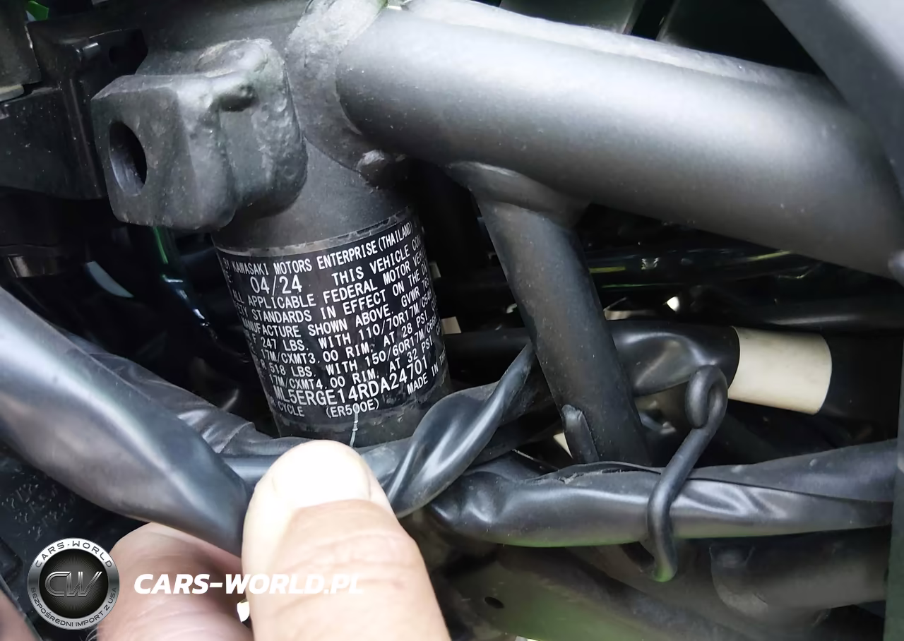 2024 Kawasaki Er500 VIN:ML5ERGE14RDA24701 - 10