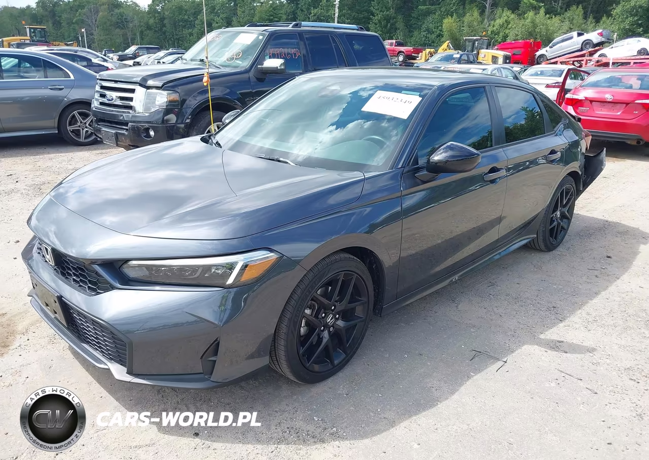 2025 Honda Civic Hybrid Sport-Sport Touring VIN:2HGFE4F89SH321406 - 2