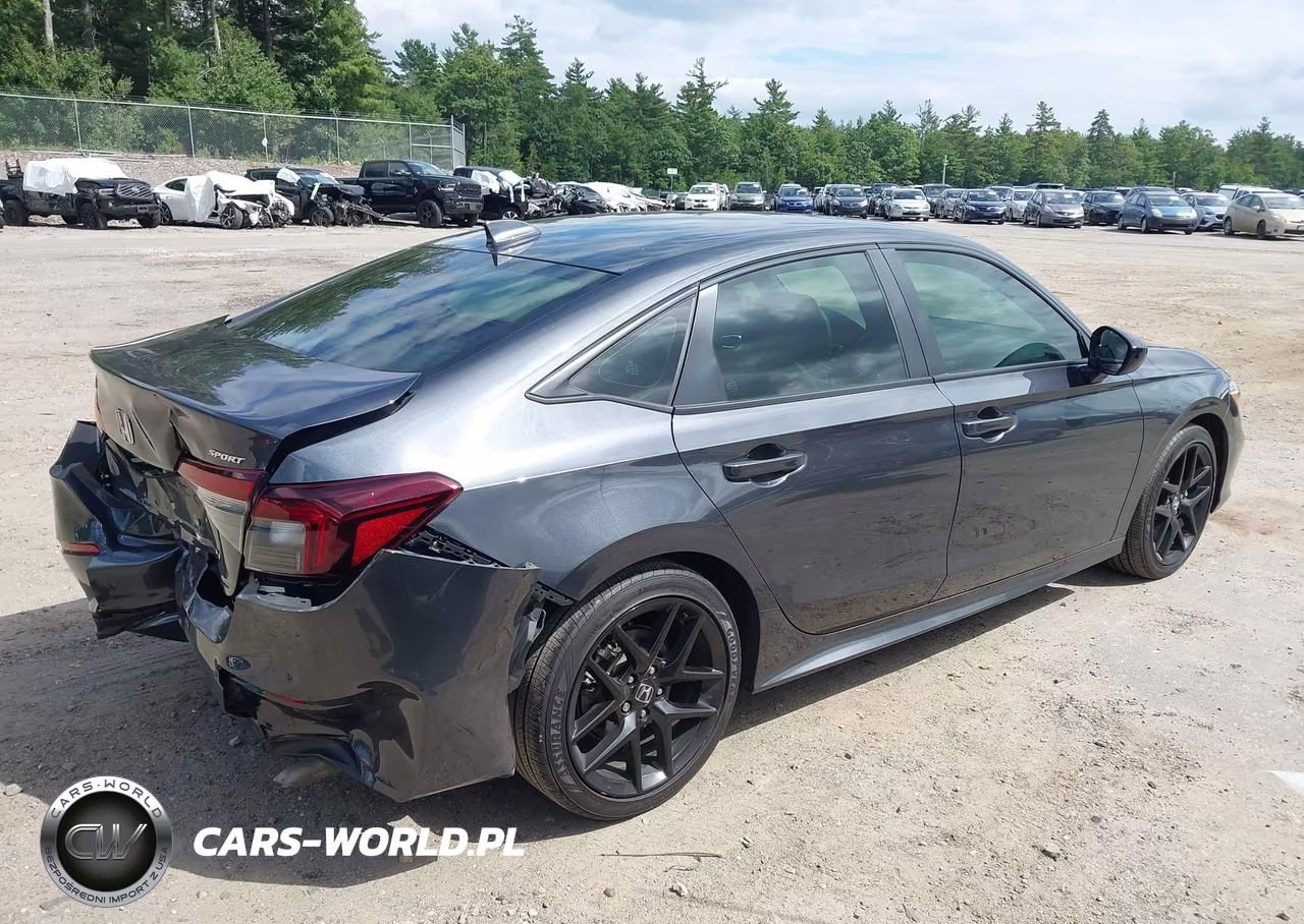 2025 Honda Civic Hybrid Sport-Sport Touring VIN:2HGFE4F89SH321406 - 4