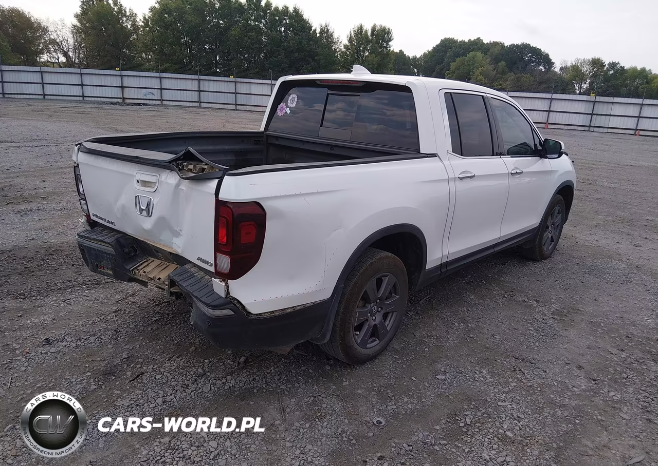 2020 Honda Ridgeline Rtl-E VIN:5FPYK3F74LB000132 - 4