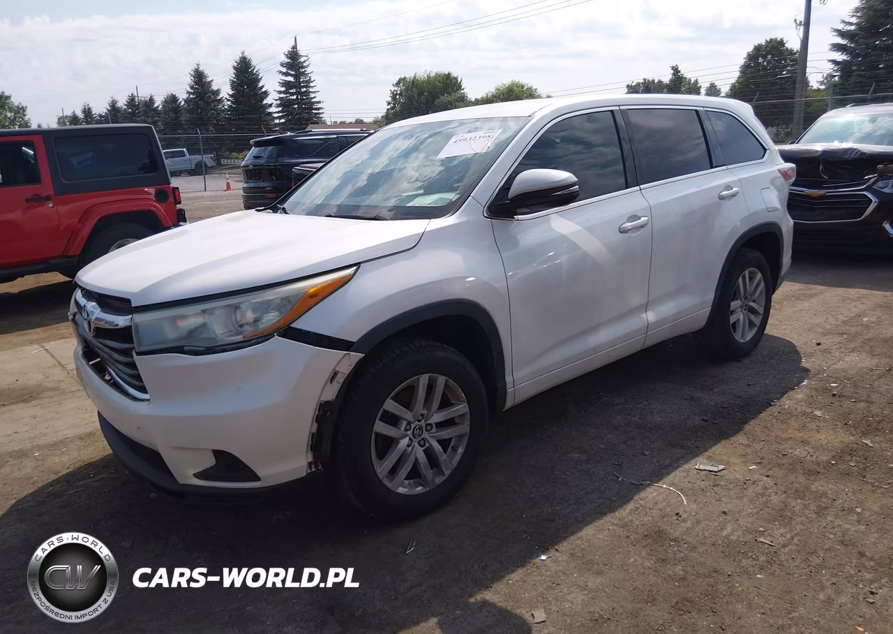 2016 Toyota Highlander Le V6 VIN:5TDZKRFH8GS129291 - 2