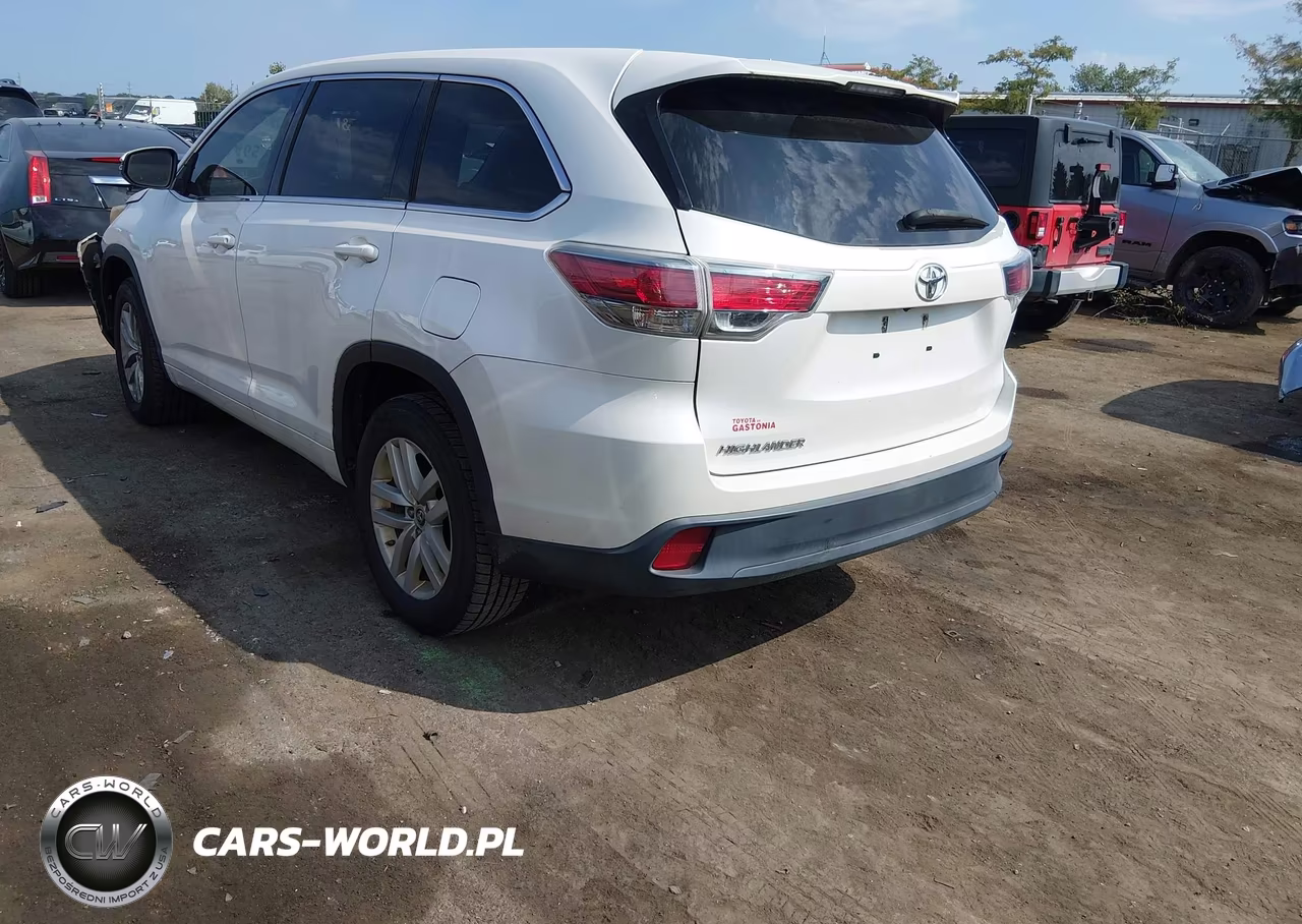 2016 Toyota Highlander Le V6 VIN:5TDZKRFH8GS129291 - 3