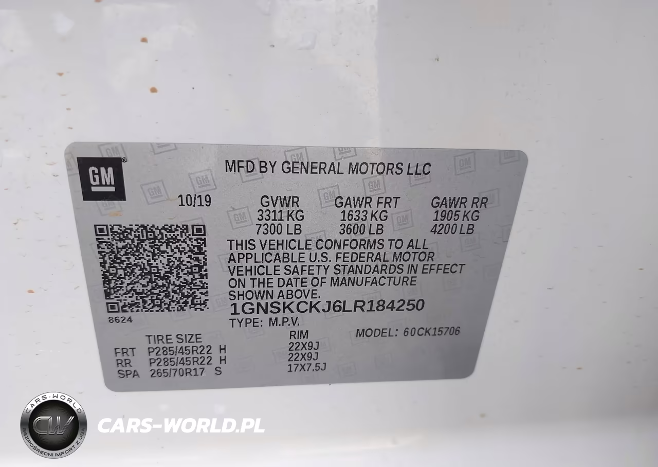2020 Chevrolet Tahoe 4Wd Premier VIN:1GNSKCKJ6LR184250 - 9