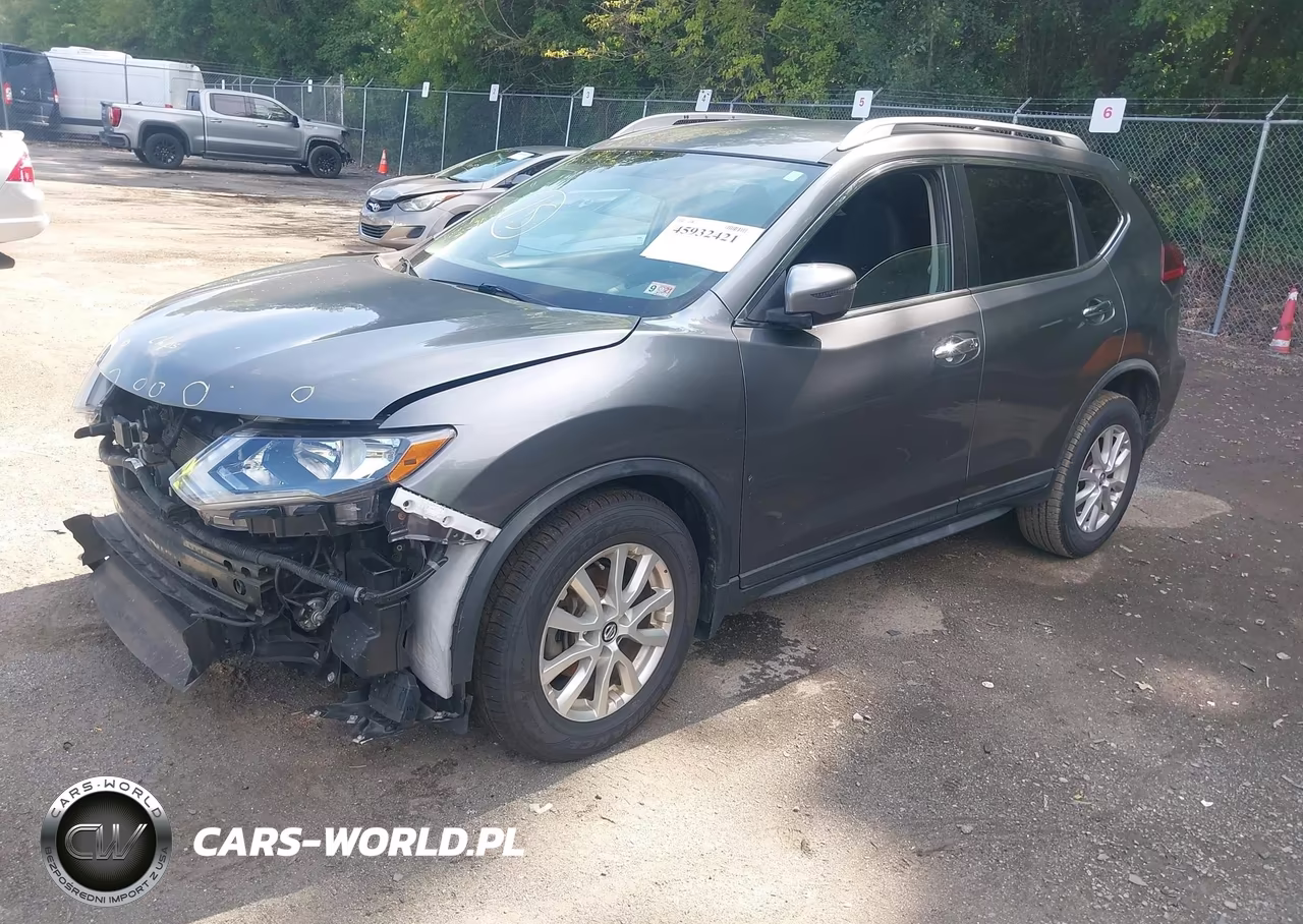 2018 Nissan Rogue Sv VIN:KNMAT2MT4JP500439 - 2