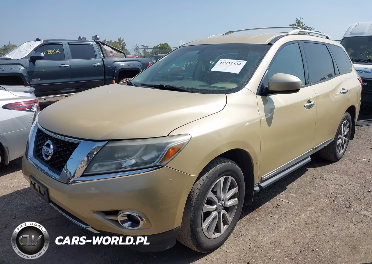 2013 Nissan Pathfinder Sl VIN:5N1AR2MM4DC625116 - 2