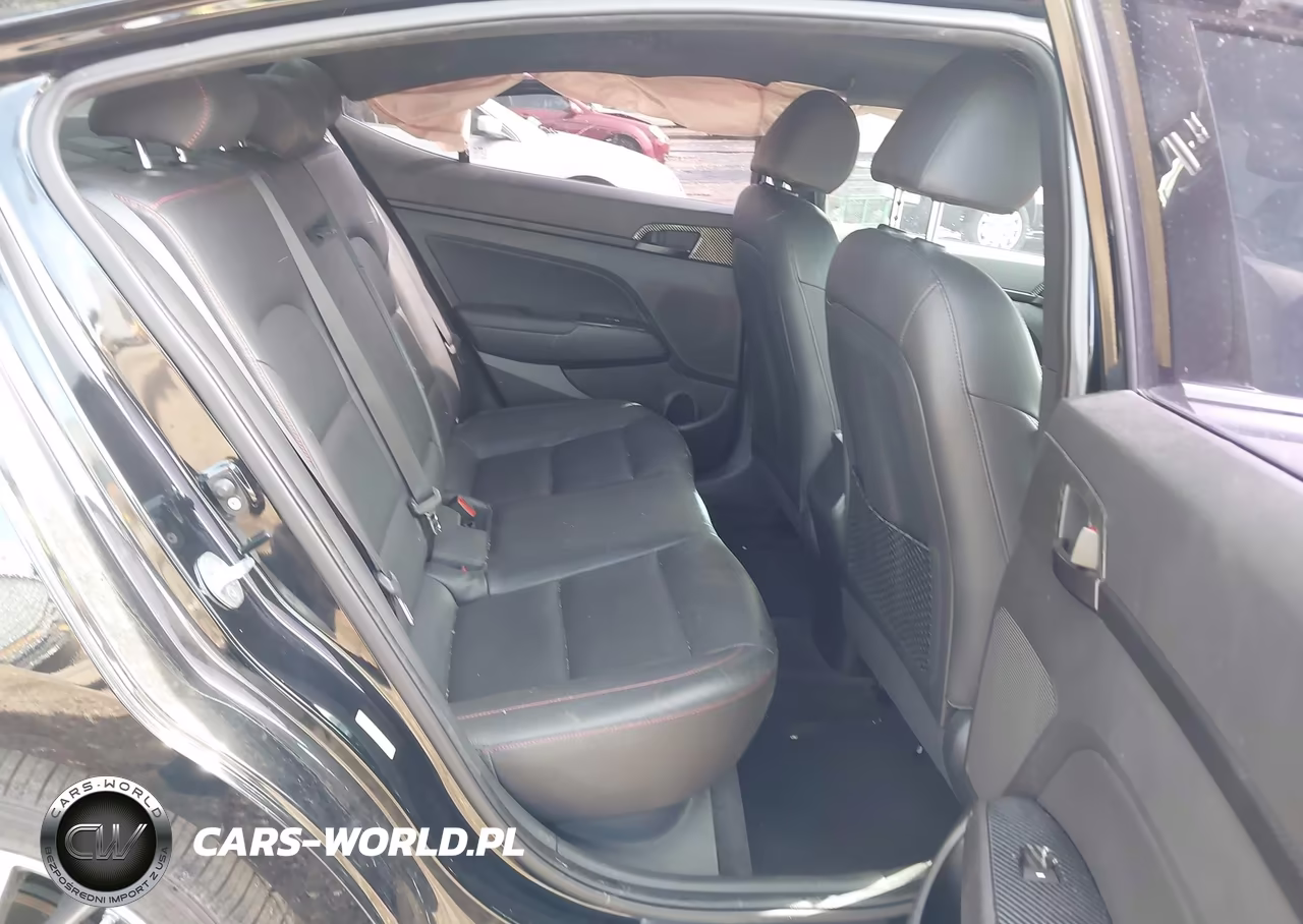 2018 Hyundai Elantra Sport VIN:KMHD04LBXJU599338 - 8