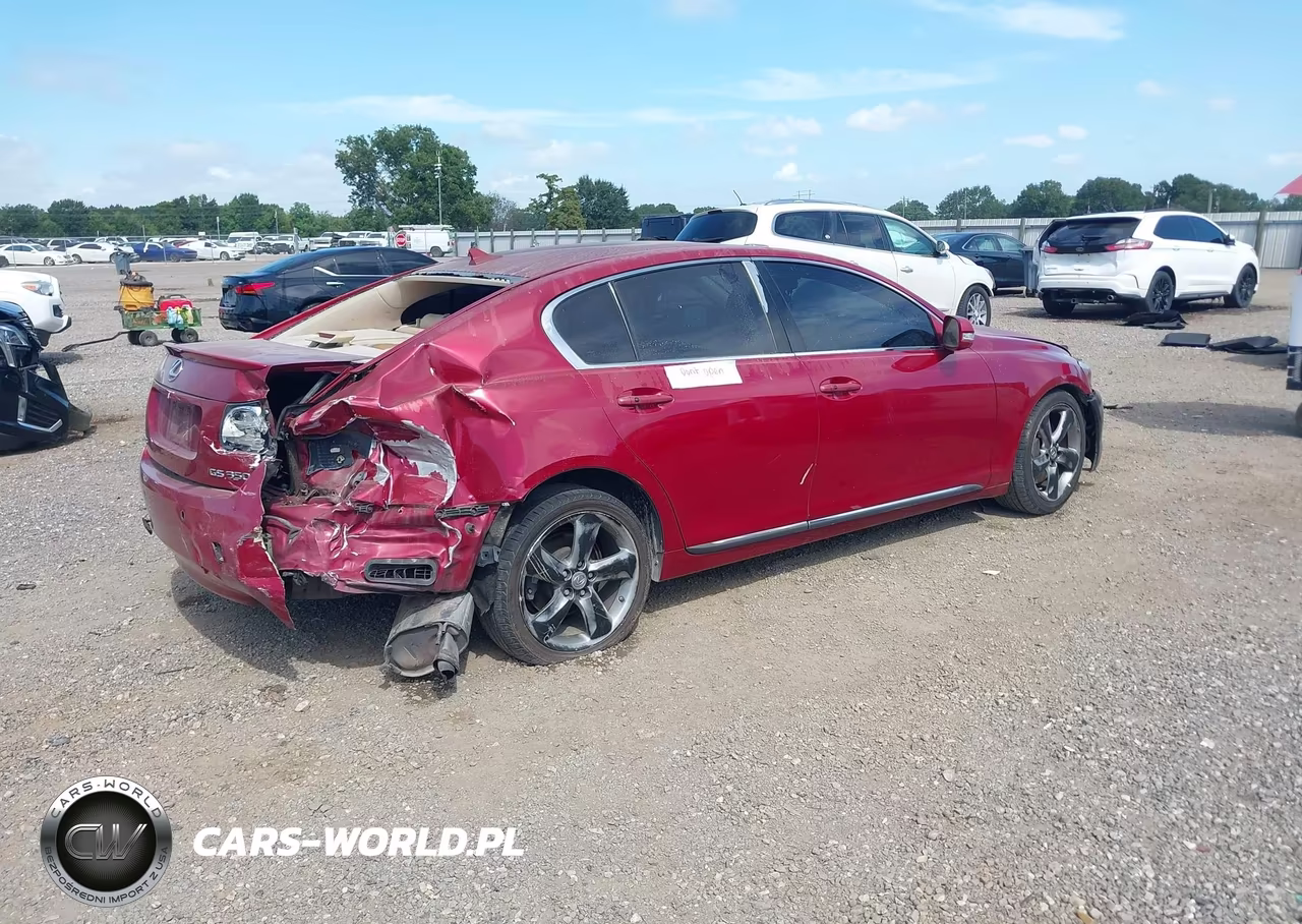2008 Lexus Gs 350 VIN:JTHBE96S980036769 - 4