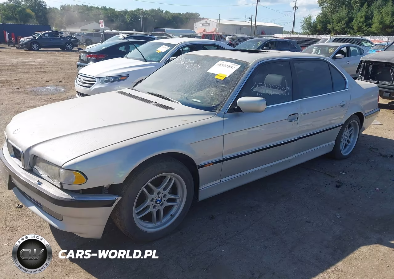 2001 BMW 740Il VIN:WBAGH83421DP29466 - 2