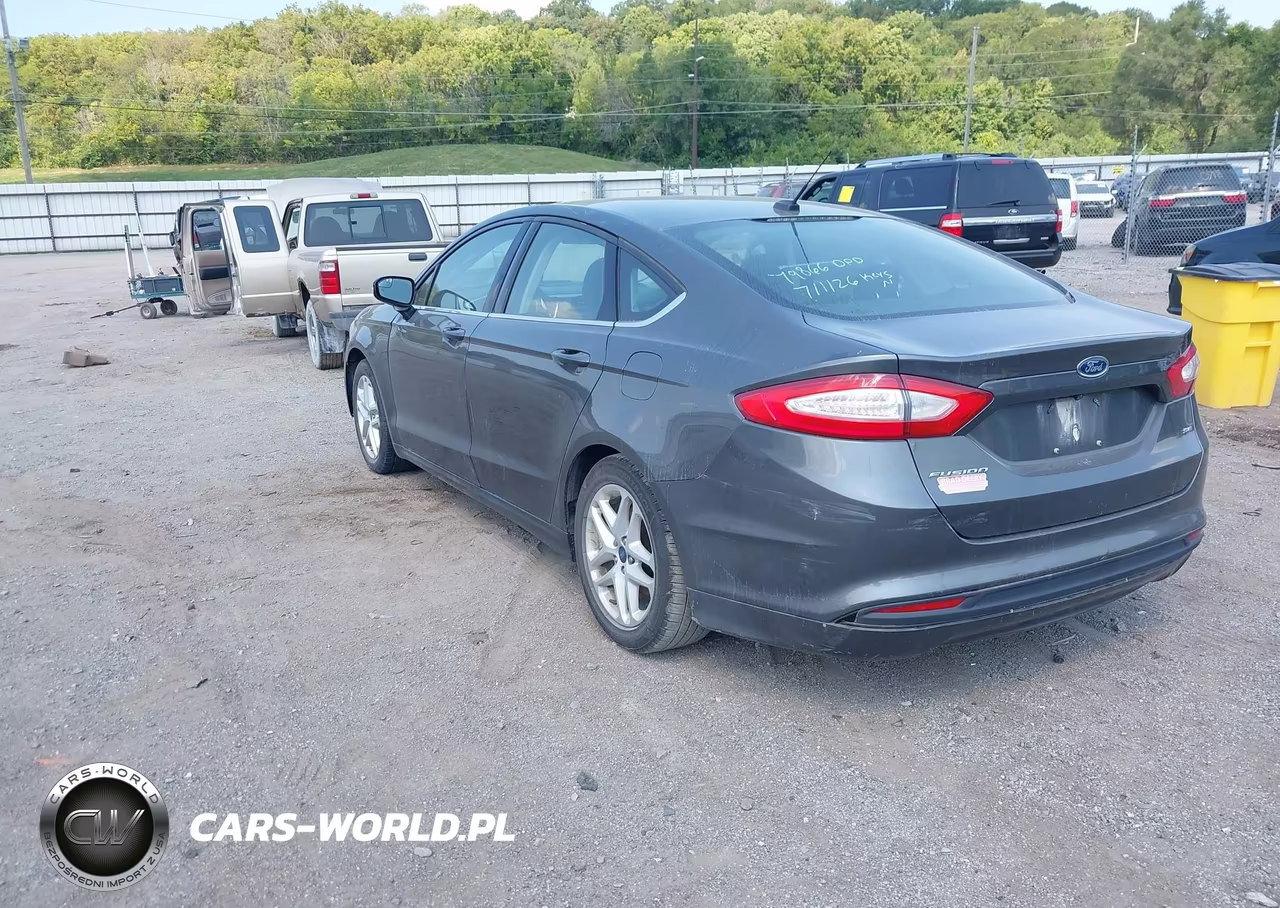 2016 Ford Fusion Se VIN:3FA6P0H74GR320011 - 3