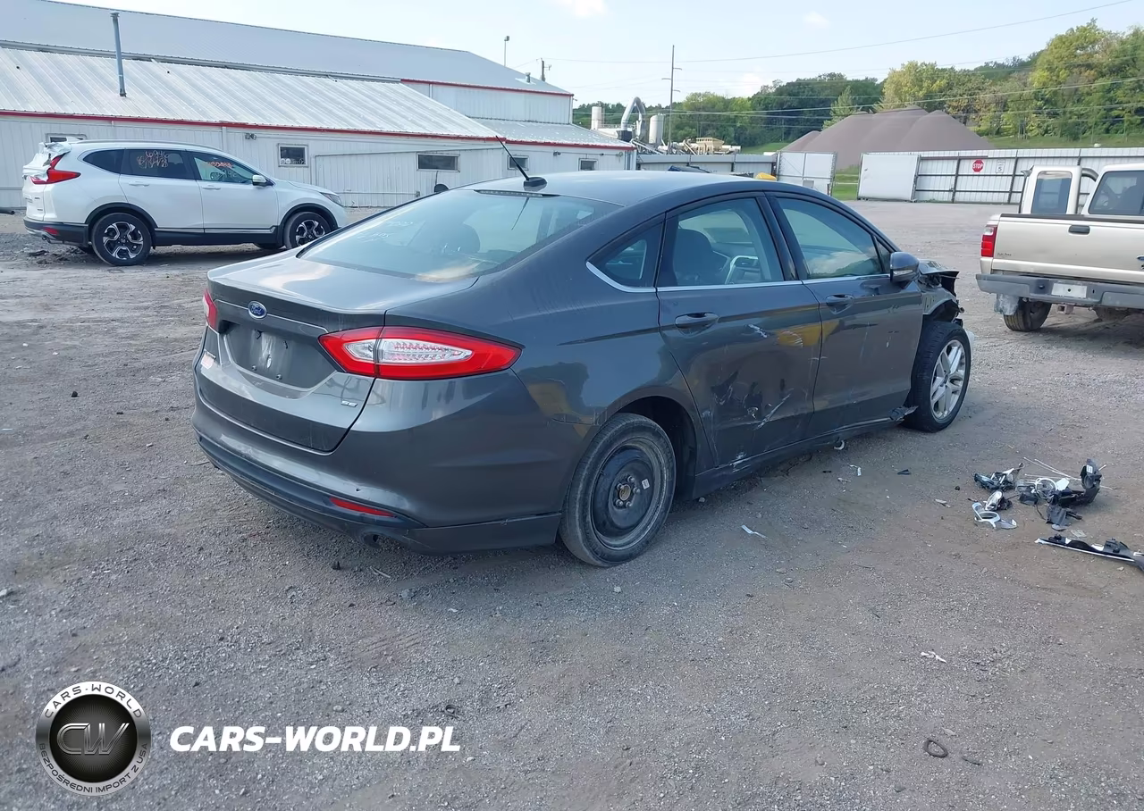 2016 Ford Fusion Se VIN:3FA6P0H74GR320011 - 4